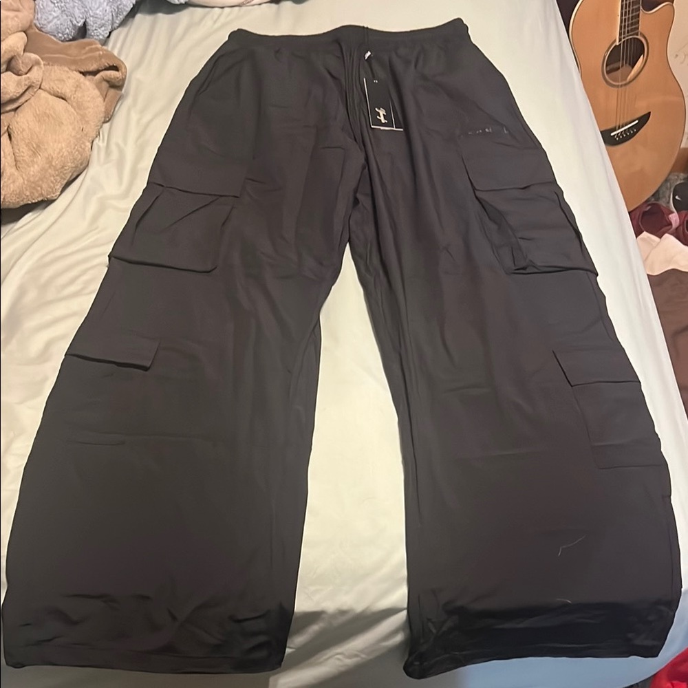 YoungLA Women’s Black Cargo Pants